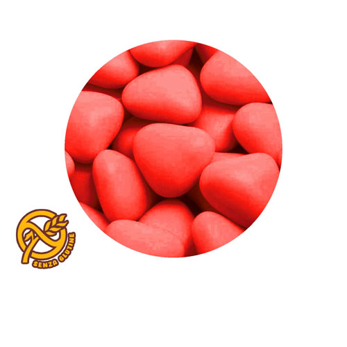 Confetti Maxtris – Cuori piccoli rossi al cioccolato – CandyFrizz