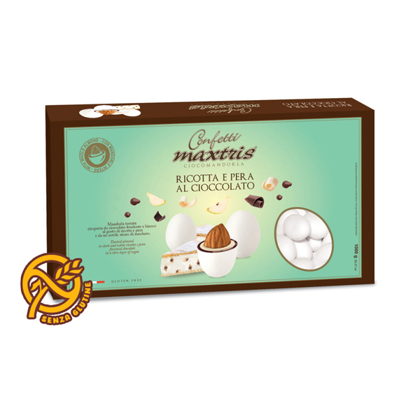 Confetti Maxtris – Ricotta e Pera al cioccolato – CandyFrizz