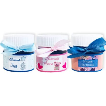 Vasetto mini Nutella personalizzabile 15 pezzi