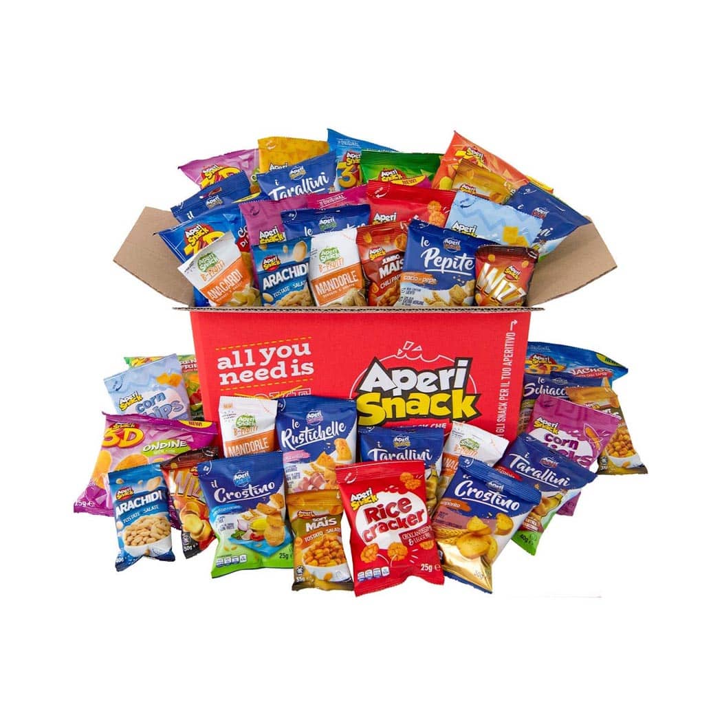 AperiBox classic – 30 snack salati – CandyFrizz