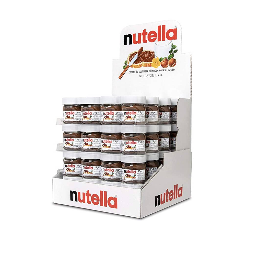 Nutella 15 gr nutelline mini personalizzate nome personaggio età co