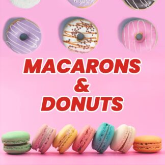 Macarons e Donuts 🍩