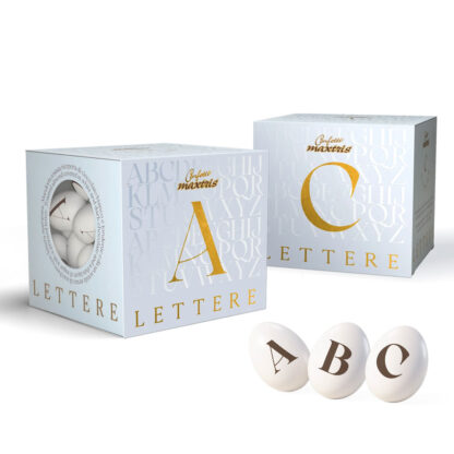 Lettere Confetti Maxtris Box da 200 gr - SCEGLI LA TUA LETTERA